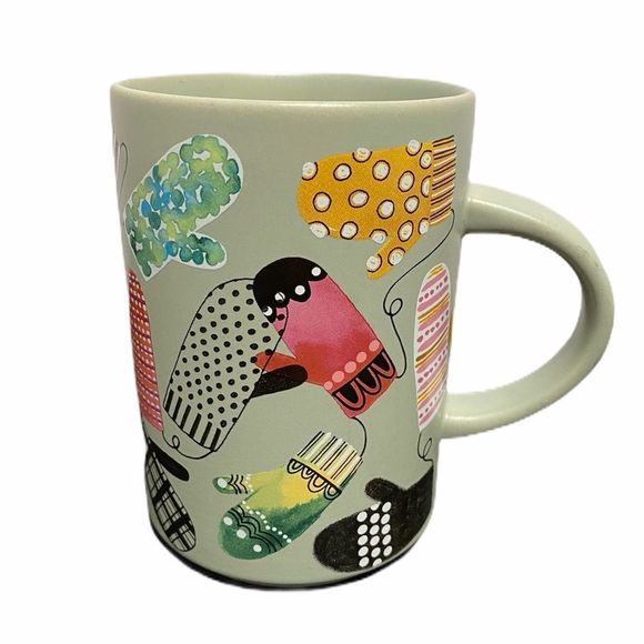 Starbucks Other - 2017 STARBUCKS Mittens Print Coffee Mug